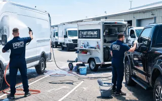 Mobile detailing operations